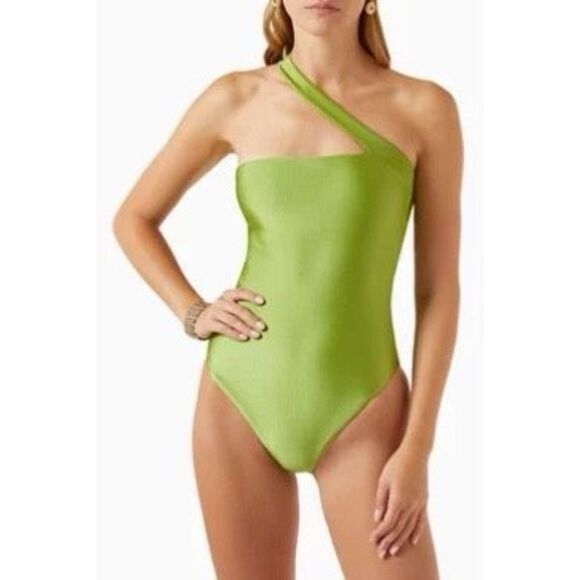JADE SWIM Halo Open Back One-piece Swimsuit - Picture 1 of 7